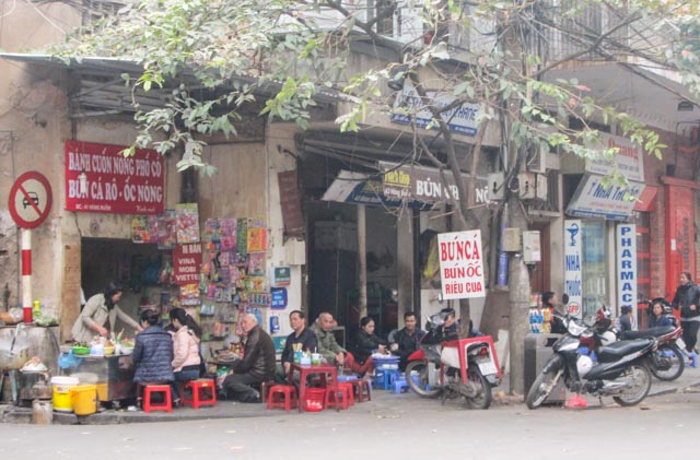 Breakfast in Hanoi