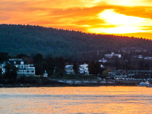 Bar Harbor at Sunset
