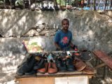 Stone Town Market Shoe Vendor